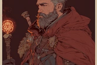 dnd character art and dnd character art