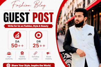 publish guest posts on premium fashion blogs