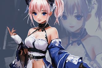 do an anime or character