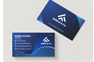modern and professional business card design