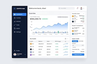 design UI UX for crypto platforms