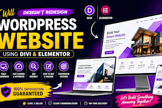 divi wordpress website redesign wordpress wordpress elementor wordpress website