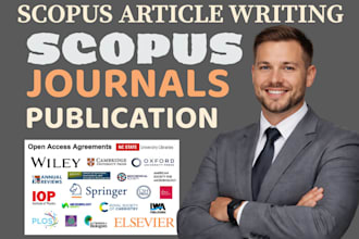 do article writing and human editing for scopus papers submission and publishing
