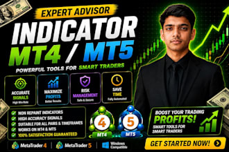 build mt4 mt5 expert advisor eas and indicator