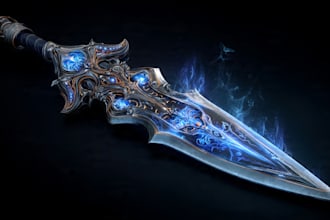 create weapon concept art for you