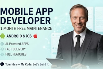 develop android and ios mobile app