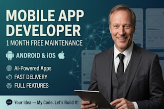 develop android and ios mobile app