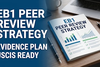 create an eb1 peer review strategy based on ieee and elsevier standards