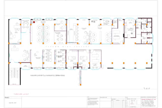 draft 2d residential floor plan in autocad
