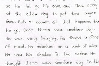 write neat and beautiful handwriting anything you give