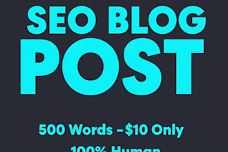 write SEO blog post that ranks on google in 24hrs