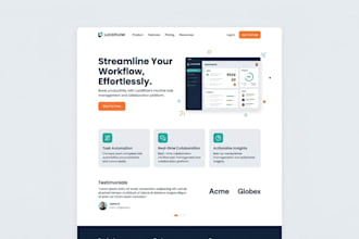 redesign your landing page UI UX