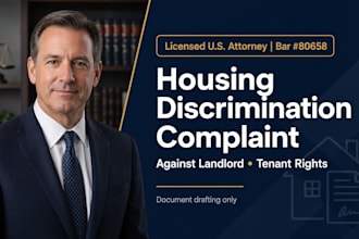 draft an attorney grade housing discrimination complaint against your landlord