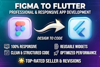 convert figma, xd, or PSD to flutter app code