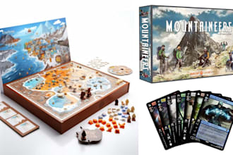 design your professional board game, card game, tabletop game and mechanics