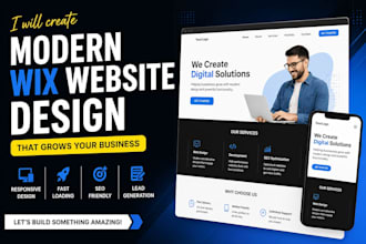 create a professional business website that gets clients