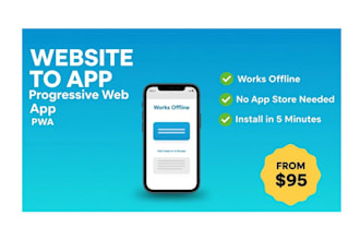 convert website to progressive web app pwa