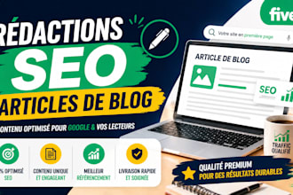 write SEO blog articles that rank on google