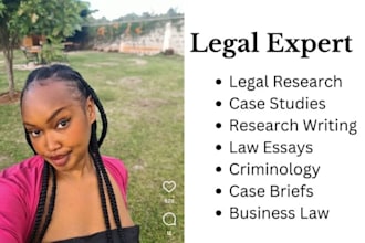 do legal research, criminal justice, criminology, law, and legal advice
