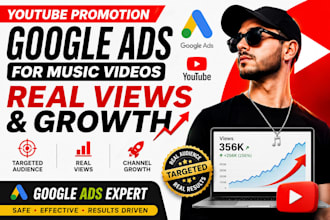 run youtube google ads to promote your music video