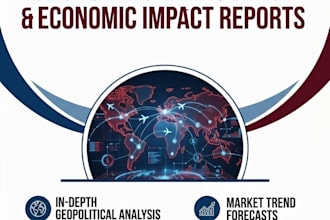 provide geopolitical research and market impact analysis reports