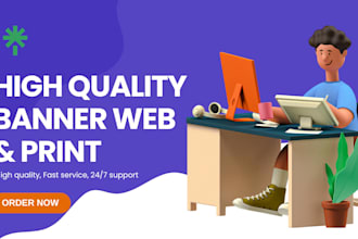 design professional web banner ad design business flyer