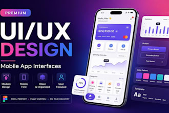 create a user friendly, custom, and responsive UI UX design