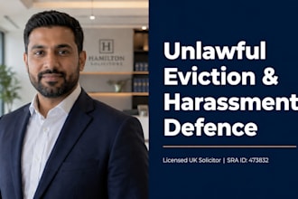 draft a complaint for unlawful eviction or landlord harassment