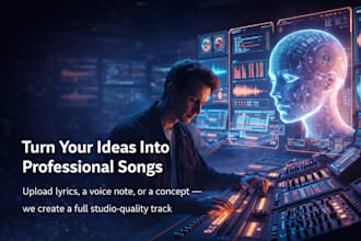 turn your story into a full professional song in 24 hours