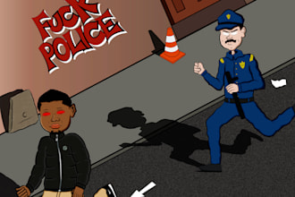 draw creative cartoons illustrations for music and brands
