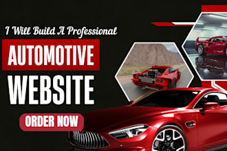 create a wordpress automotive car dealership website