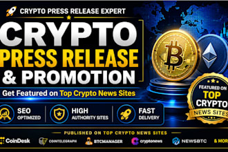 do crypto promotion by crypto press release on top crypto sites