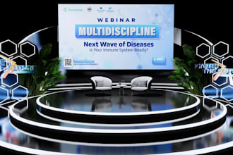 design a 3d exhibition booth that fits your brand and space