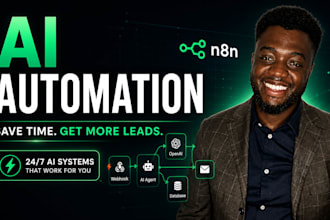 build n8n ai agent, n8n automation and ai workflows