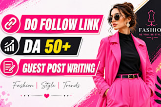 build high authority fashion backlinks for SEO