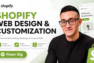 customize and develop your shopify store