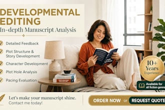 line edit and copy edit your book