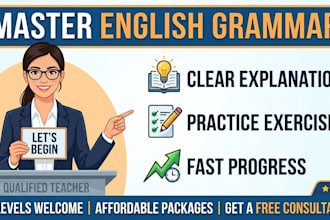 provide comprehensive english grammar lessons
