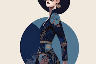 design a custom clothing design for your clothing brand