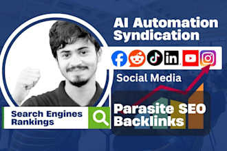 setup ai automation syndication SEO backlinks social networks