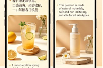 write marketing copy and provide chinese translation