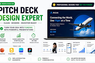 venture capital ready pitch deck redesign, investor presentation startup slides