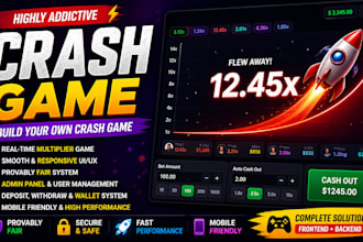 develop arcade game website,crash game website, crypto gaming web