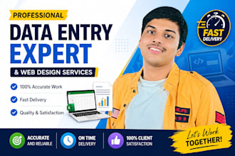 provide fast data entry and responsive website design