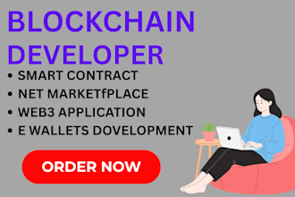 develop smart contracts and dapps with custom nft collection