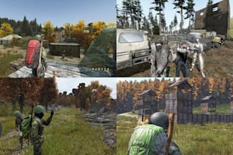 setup custom dayz server maps, loot system, base building and mods