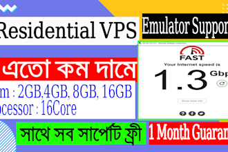 provide premium residential vps for survey and remote work