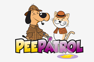 create an awesome animals logo for a great pet product