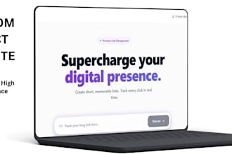 build a custom responsive website using react and node js