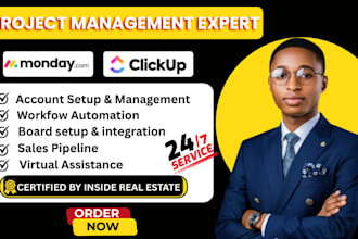 be your monday setup monday expert monday automation monday crm, monday com